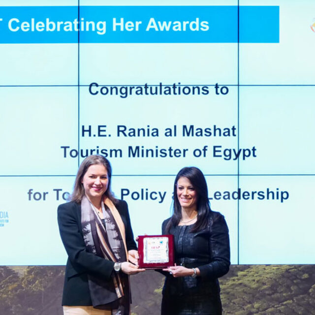 Rania-al-Mashat-Tourism-minister-Egypt-Eliza-Reid